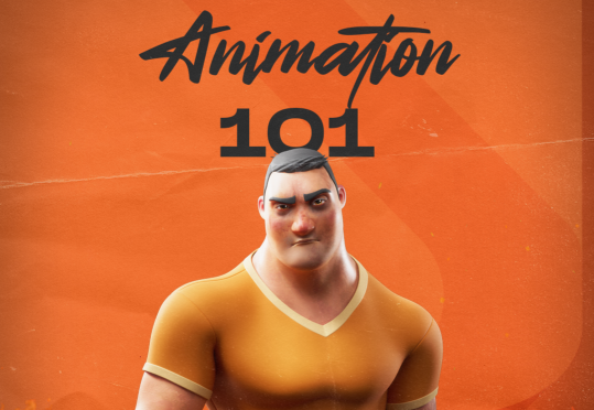 3D character animation in progress with Maya software for Animsomaniac's 3D Animation Program